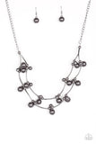 Wedding Belles - Gunmetal Paparazzi Necklace