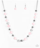 Weekend Getaway - Pink Paparazzi Necklace