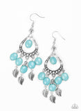 Western Wanderlust - Blue Paparazzi Earrings