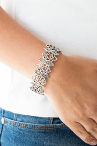 When Yin Met Yang - Silver Paparazzi Bracelet