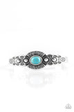 Wide Open Mesas - Blue Paparazzi Bracelet