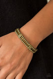 Wild Shine - Brass Paparazzi Bracelet