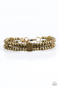 Wild Shine - Brass Paparazzi Bracelet