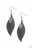 Wind Wanderer - Silver Paparazzi Earrings