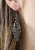 Wind Wanderer - Silver Paparazzi Earrings