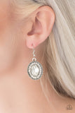 Wonderfully West Side Story - Silver Bling Paparazzi Earrings