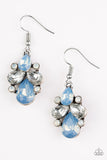 Wonderland Waltz - Blue Paparazzi Earrings