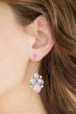 Wonderland Waltz - Pink Paparazzi Earrings