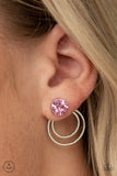 Word Gets Around - Pink Paparazzi Earrings