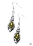 You Know Hue - Green Paparazzi Earrings