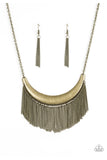 Zoo Zone - Brass Paparazzi Necklace