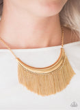 Zoo Zone - Gold Paparazzi Necklace